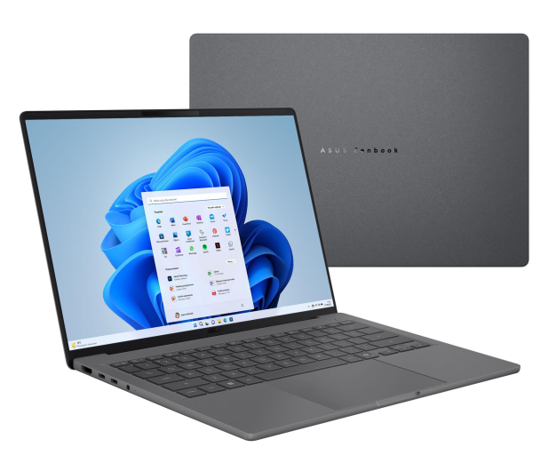ASUS ZenBook A14 Snapdragon X2 Elite/16GB/512/Win11 OLED Szary - 1518535 - zdjęcie